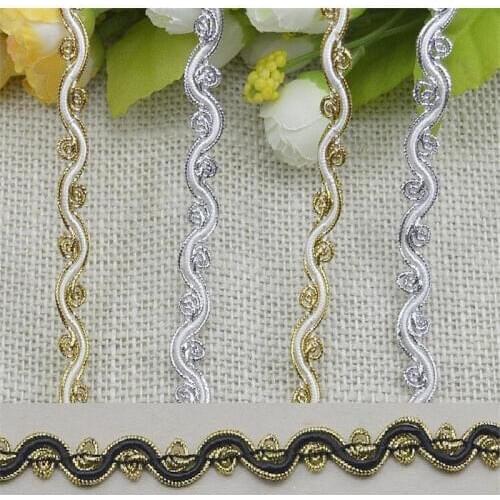 3Kinds of 10Meters/ lot Special Lace Trim Lace Ribbon Accessory Decoration Handmade Material 1cm LC0091