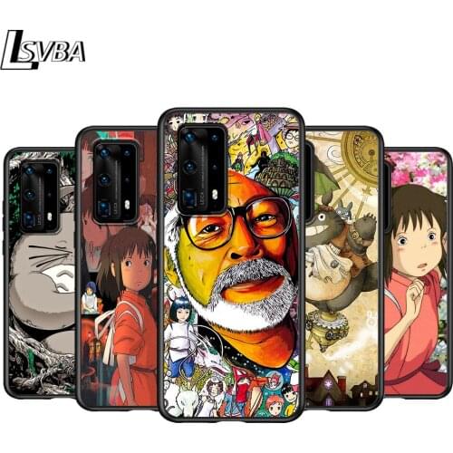 Cute Popular Anime For Huawei P Smasrt 2018 2019 2020 2021 Smart S/Z Smart Plus Smart Pro Black Soft Cover Phone Case