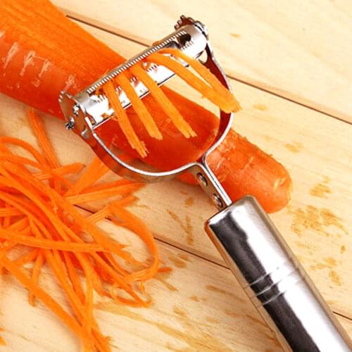 Multifunctional 360 Degree Rotary Potato Peeler Slicer Vegetable Cutter Fruit Melon Grater Kitchen Accessories Gadget 3 Blades