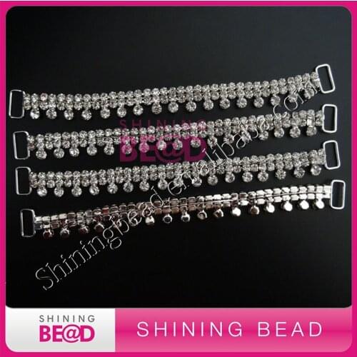 Sparkling Fashion Rhinestone Bikini Connector,Free Shipping,New Arrival Rhinestone Connector