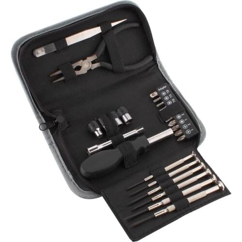 Hardware tool set tool set 24-piece set household tool cloth bag Oxford cloth bag hardware tool set tool box