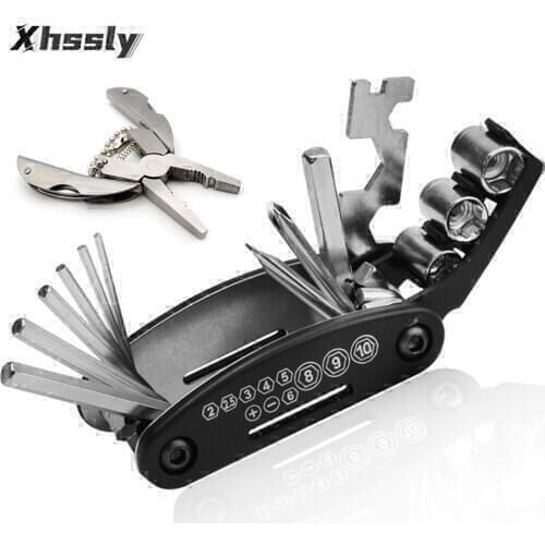 Motorcycle Screwdriver kit wrench bicycle bike fix multi tool Set For SUZUKI V Strom 650 Burgman 400 C50 Boulevard Gsxr 1000 K7