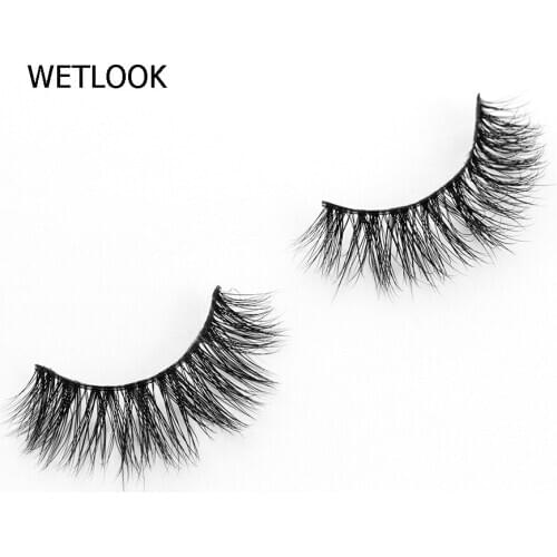 Super Quality 3D Mink Eyelashes Mink Lashes Handmade Natural False Eyelashes Eye Lashes Extension 1 pair Fake Eye Lash A10