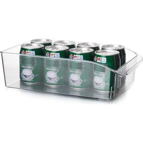 New Clear Acrylic Drawer Food Refrigerate Storage Box Kitchen Storage Organizer Food Beverage Fruit Box Sundries Organizer