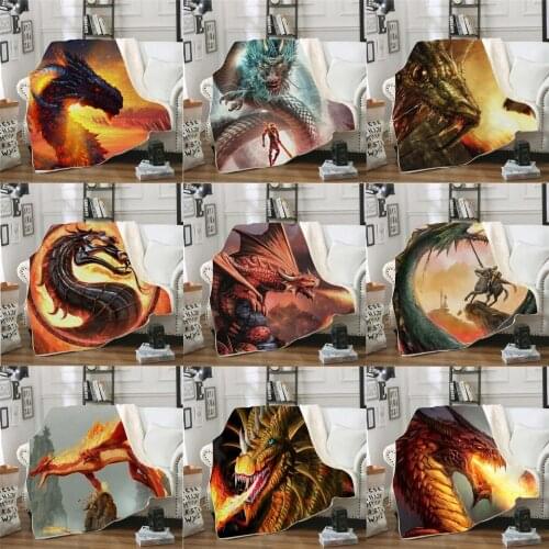 Blanket on Bed 3D Plush Sherpa Blanket Bulldog Bedspread Cracked Bricks Wall Thin Quilt