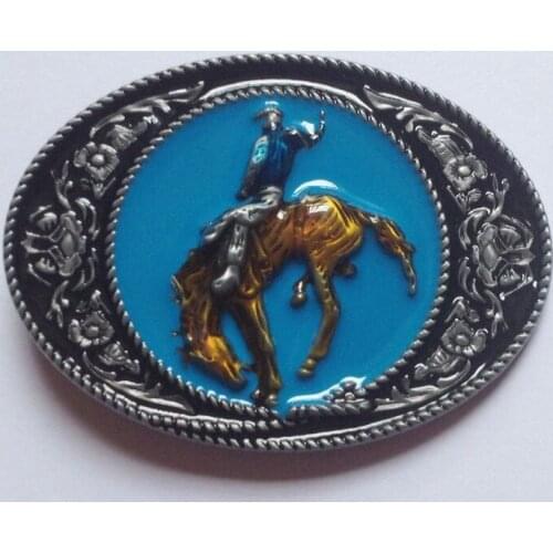 JF-B426 Wholesale brand new Classic buckle rodeo denim buckle pakistan buckle