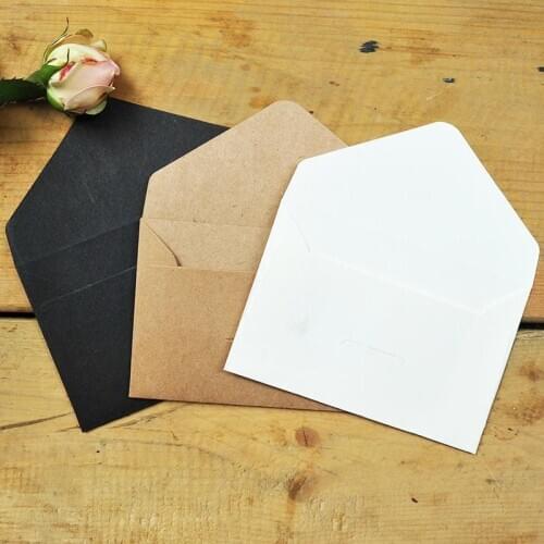 Pelsone Black Envelopes