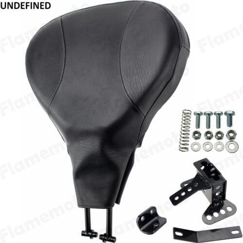 Motorcycle Adjustable Rear Black Seat Driver Backrest For Harley Glide King Touring FLHR T X Back Rest 2009-2015 UNDEFINED