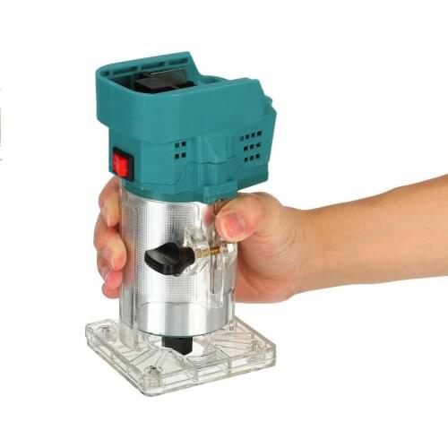 850W Cordless Electric Trimmer Wood hand trimmer Engraving Slotting Trimming Carving Machine Router Wood for Makita 18V battery