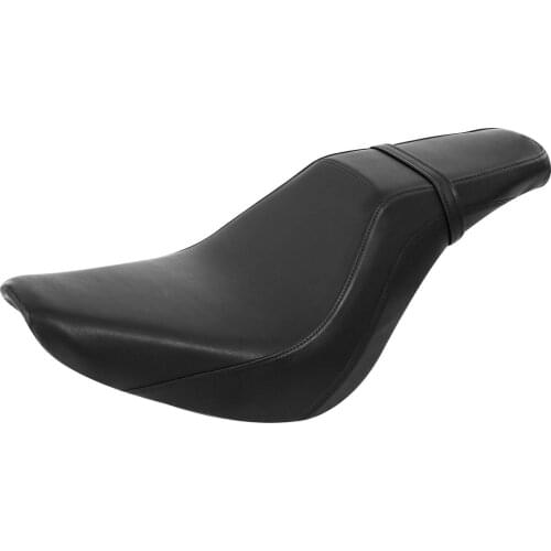 Motorcycle Driver Passenger Pillion Seat For Harley Deluxe Softail Slim Street Bob FLHC FLHCS 2018-2021 19