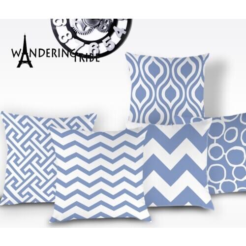 Nordic Geometric Cushion Cover Mandala Stripe Decorative Pillows Covers Line Cushions Cases White Home Decor Pillow Case Kissen