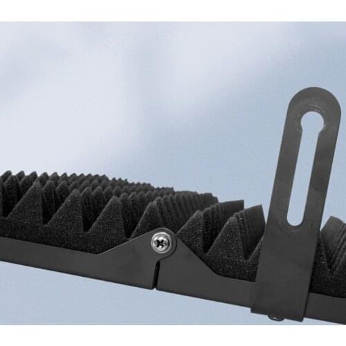 K1KF Folded Isolation Shield Foam Reflector Equipments High Density Absorbent Foam Folded High Density Absorbent Foam