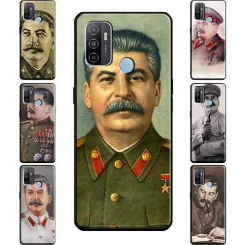 Stalin Soviet Union Phone Case For OPPO A91 A83 A15 A31 A53 A5 A9 2020 A1K A3S A5S A52 A72 A92 Reno 2 Z 4 Pro