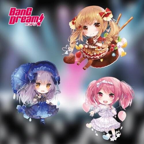 Japan Anime BanG Dream! Afterglow Maruyama Aya Arisa Ichigaya Yukina Minato Cosplay Acrylic Keychain Phone Bags Pendant Key ring