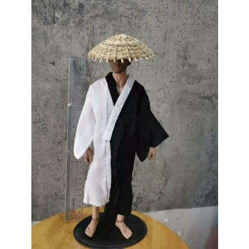 1/6th Kimono Japanese Clothes Model for 12" Male Japanese Samurai Body Figure
