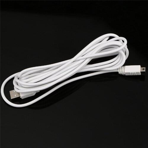 USB Charger Power Supply Charging Cable Data Cord For Nintendo Gamepad For Nintend WiiU Controller Joypad