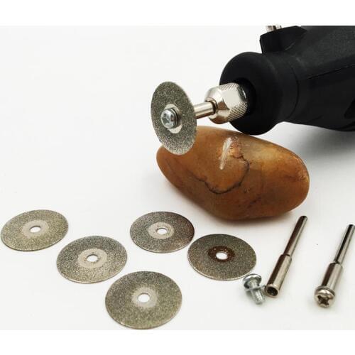 10pcs Diamond Cutting Disc Circular Saw Blade Abrasive Tool Mini Drill For Dremel Accessories Diamond Disc Rotary Tool