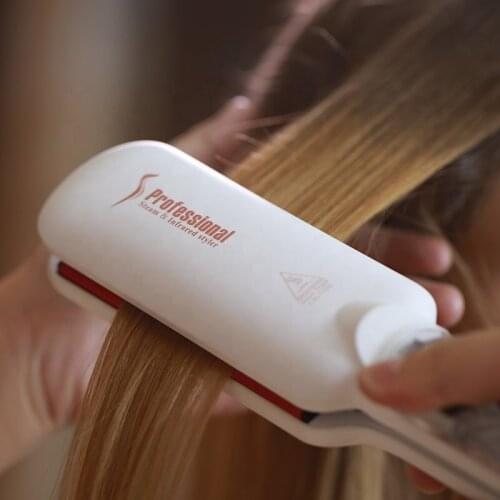 2 Inch LED Display Infrared Hair Iron Steamer Hair Straightener flat irons straightener
