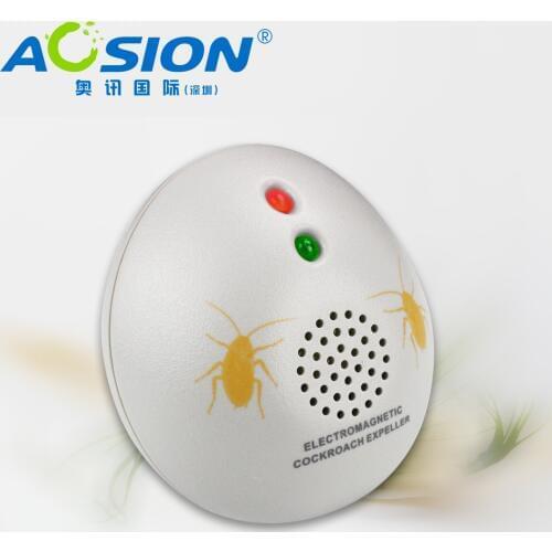 2 X Aosion Indoor Electromagnetic/Electronic blackbeetle Lal beg Cockroach roach Repeller AN-A322 with GS PLUG