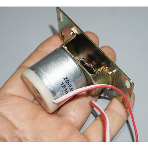 DC 6V 7.3V 12V Micro Min 520 Gear Motor 32 Type Switch Motor Slow Speed High Torque All Metal Gear Motor Speed Reduction Reducer