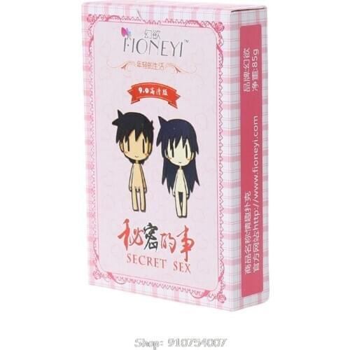 Adult Sex Poker Couple Erotic Love Sexy Posture Night Bar KTV Playing Card Game N16 20 Dropship