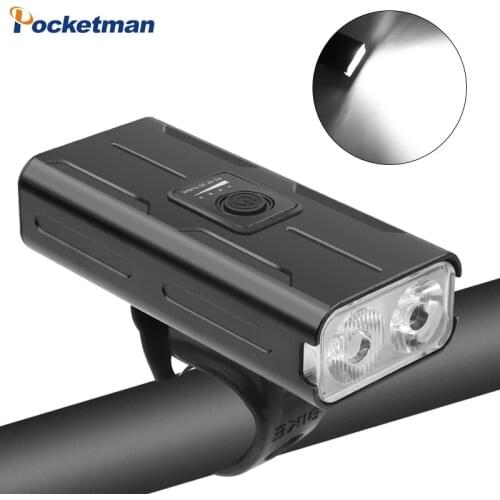 New USB Rechargeable Bicycle Light MTB Bicycle Front Back Rear Taillight Cycling Safety Warning Light Waterproof Bike Lamp