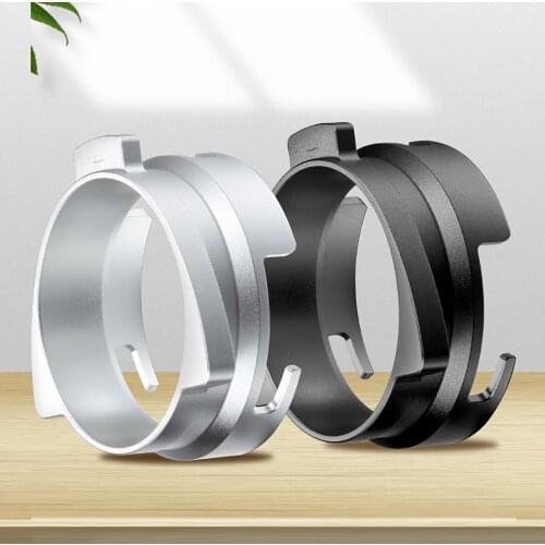 Coffee Powder Connecting Circle 54mm Handle Distributor Quantitative Ring Rotatable Aluminum Alloy Loop For Breville 8 Series