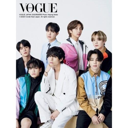 KPOP Bangtan Boys Vogue Poster MAP OF THE SOUL 7 Stickers Wall Banner Stickers JUNG KOOK JIMIN JIN SUGA Fans Collection