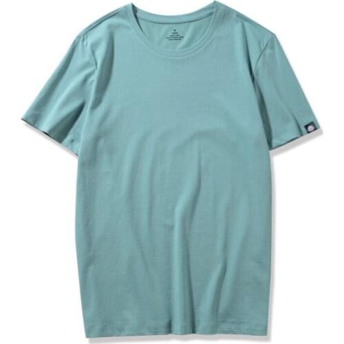 Summer round collar short sleeve T-shirt men leisure render unlined upper garment of cultivate ones morality