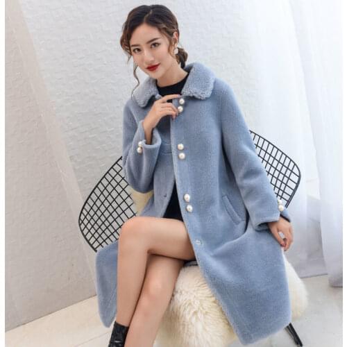 Lihahafang Sheepskin Fur Coats