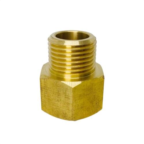 CGA320 male thread turn W21.8 Female thread Crossover.Use for Co2 regulator and steel valves