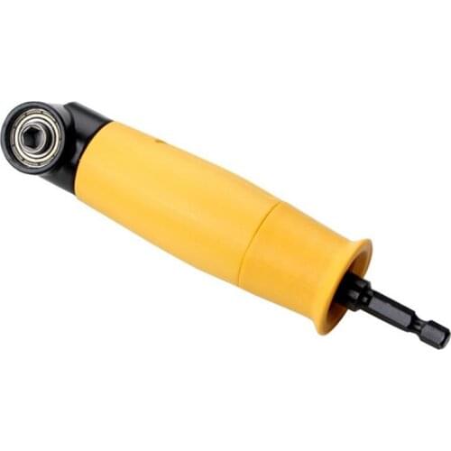 90 Degree Right Angle Drill Attachment and Flexible Angle Extension Bit Kit for Drill or Screwdriver 1/4" Socket Adapter Tool