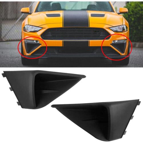 Spoiler hatchback car accessories Front Bumper Side Air Vent Intake Cover Arch Trim Fit for Ford Mustang 2018‑2021 universal