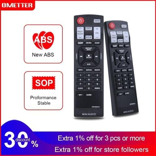 RETROSUN Remote control use for LG AKB73655761 Mini Audio OM5541 OM5542 OM5541FB OM5540
