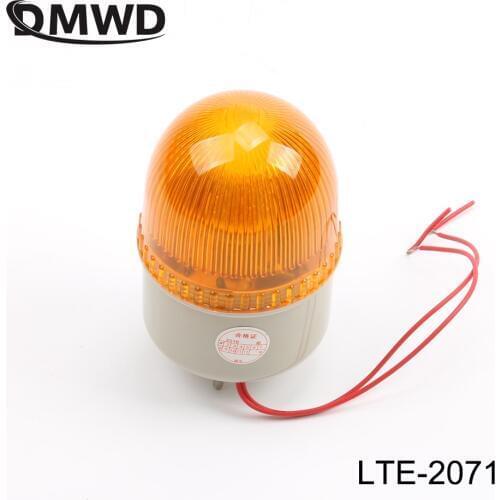 DMWD AC 110V 220V LTE-2071 mini traffic sign strobe flash light Bulb emergency warning light siren light indicator light