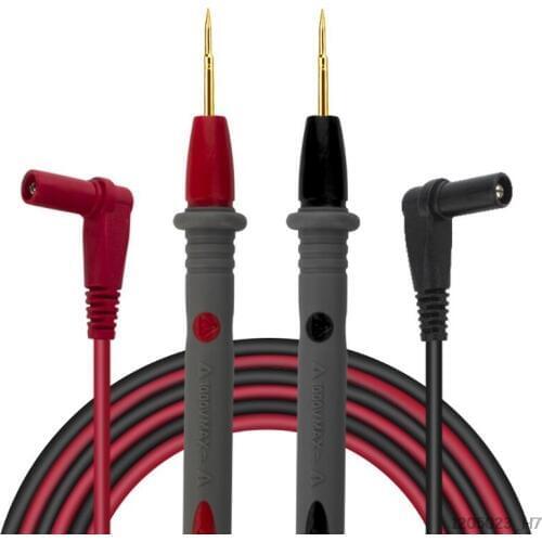 Universal Multimeter Test Leads with Alligator Chips Tester Needle Tip Lead Pen Cable 1000V 20A