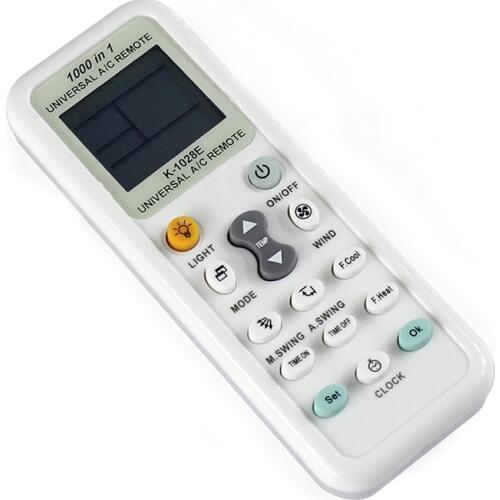 Universal LCD A/C Remote Controller for Air Conditioner Remote Control Replacement Multifunction with Flashlight