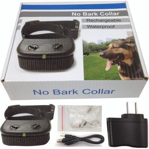 H166 PD850 Waterproof Pet Dog Anti Bark No Bark stop Barking collar Training Control Shock Collar Free Shipping