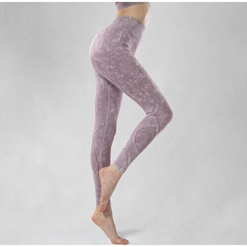 Seamless Washed Tuck The Abdomen High Elasticity And Slim Women Yoga Pants