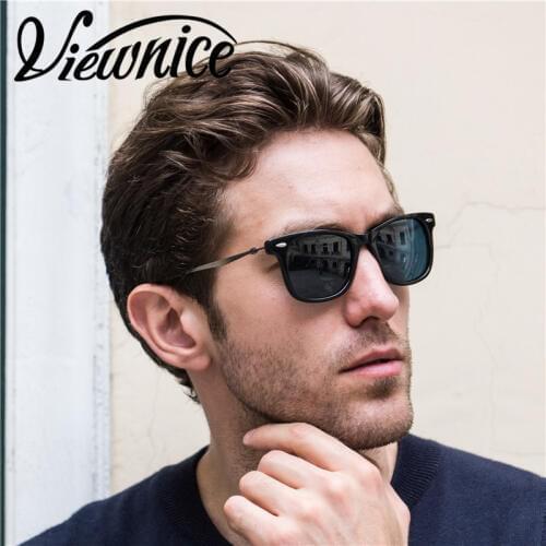 Viewnice Sunglasses Woman Luxury Fashion acetate Alloy Man Sun glass Polarized sunglasses Male High quality HD anti- UV400 4210