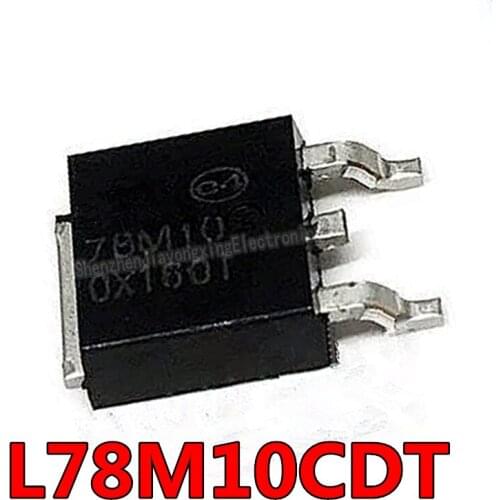 10PCS/LOT L78M10CDT L78M10 78M10 10V TO-252 New original spot hot sale