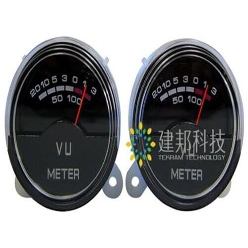 2pcs P-40SA High-precision VU Meter Power Amplifier DB Meter Decoder Level Meter Tube Amplifier Audio Watch with Backlight