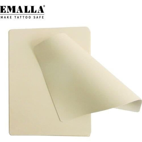 EMALLA 5/10/15/PCS 15*20*0.1cm Blank Tattoo Practice Skin Double Permanent Makeup Fake Makeup Microblading Eyebrow Practice Skin