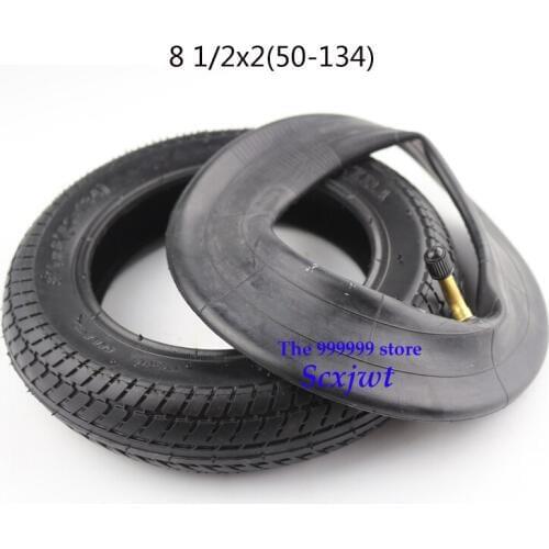 Free shipping 8 1/2X2 (50-134) Scooter Tire & inner tube 8.5inch small electric car children car and Electric scooter tire