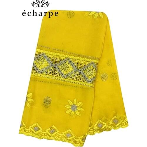 FREE SHIPPING New African Women Chiffon Scarf Embroidery Muslim Women Hijab Economic Scarf Chiffon Splicing Design EC523