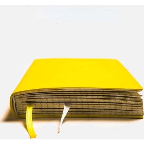 Retro Soft Pu Leather A5 A6 Grid Dot Bullet Notebook Diary Journal Thicken 80sheets Journal Agenda Planner Stationery Supplies