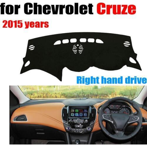 Car dashboard covers mat Right hand drives dashmat car dash pad Instrument platform accessories For Chevrolet Cruze 2015 years