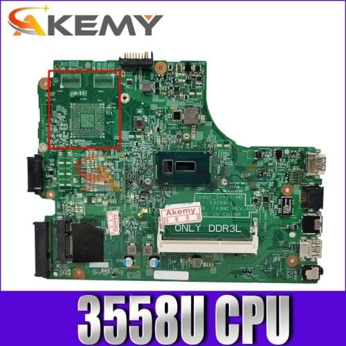 CN-0P34KX 0P34KX FIT FOR Dell Inspiron 3442 3443 3542 3543 5748 5749 Laptop Motherboard 13269-1 PWB.FX3MC REV A00 3558U