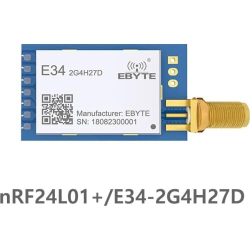 E34-2G4H27D nRF24L01 2.4G 27dBm Wireless Serial Port module Wireless Transceiver Module