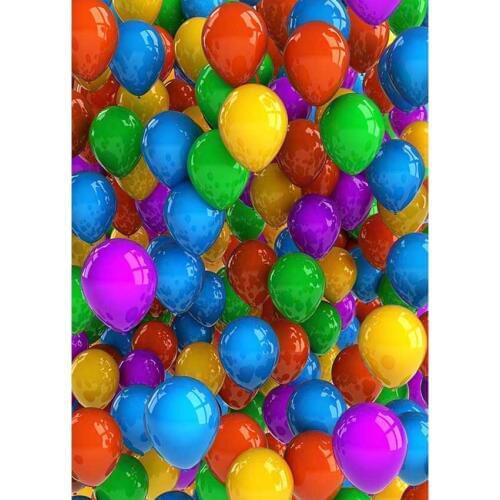 LIFE MAGIC BOX Birthday Backdrop Telon De Fondo Para Fotografia Balloons Photography Backgrounds